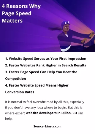 4 reasons why page speed matters