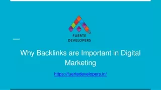 why backlinks are important in digital marketing