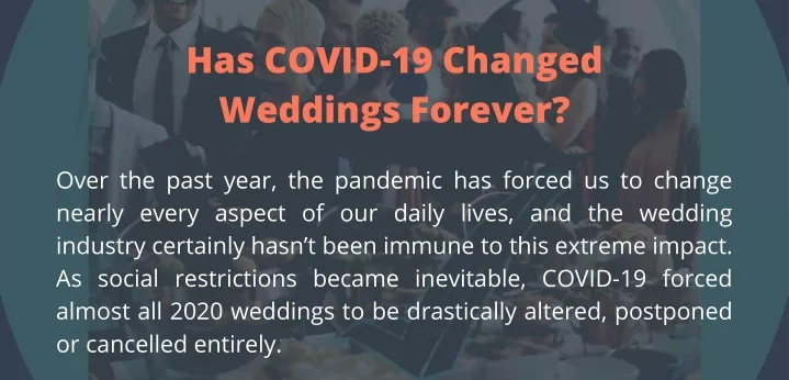has covid 19 changed weddings forever