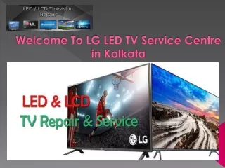 LG LED TV Service Centre in Kolkata