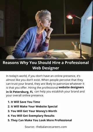 reasons why you should hire a professional