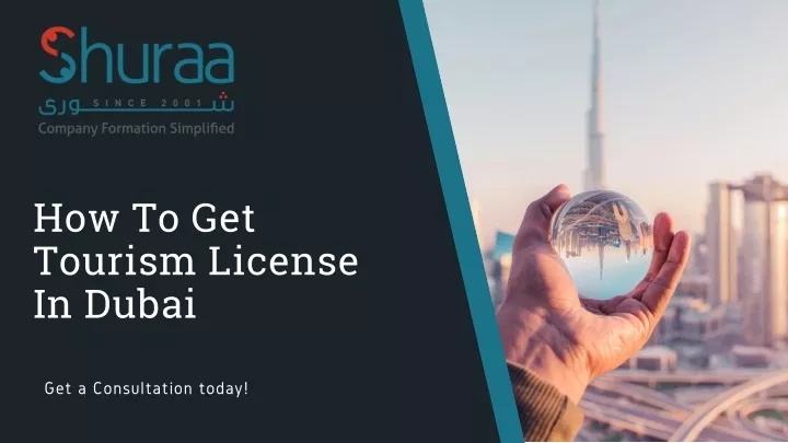how to get tourism license in dubai