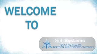 welcome to