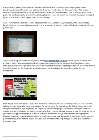 applocker has gained popularity