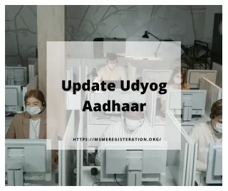update udyog aadhaar