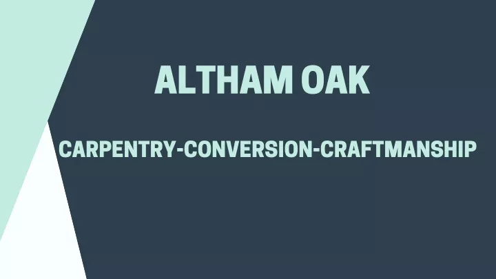 altham oak
