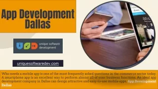 app development dallas