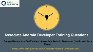 associate android developer training questions
