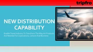 NDC | New Distribution Capability | Global Distribution System