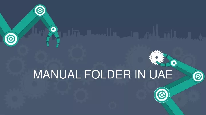 manual folder in uae