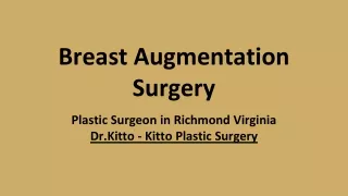 Breast Augmentation Surgery Richmond Virginia