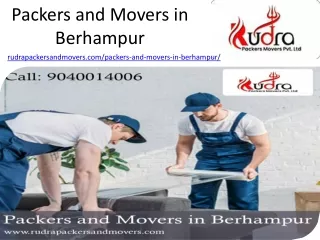 Packers and Movers in Berhampur