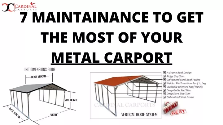 7 maintainance to get the most of your metal