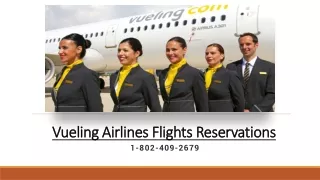 How to book  ticket with Vueling Airlines Reservation Number?