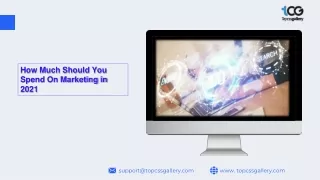 how much should you spend on marketing in 2021