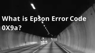 what is epson error code 0x9a