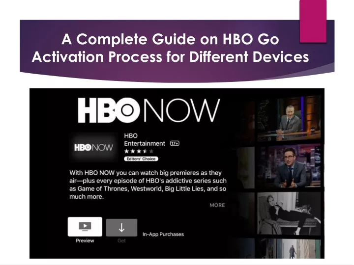 a complete guide on hbo go activation process