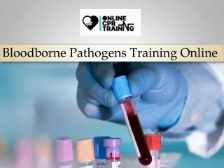 Bloodborne Pathogens Training Online