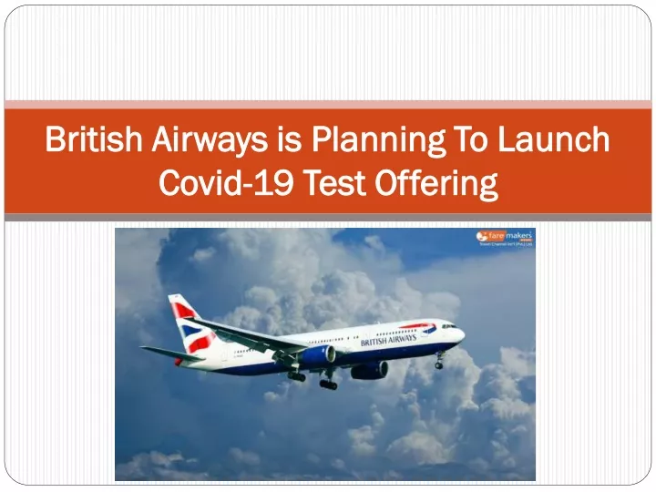 british airways is planning to launch british