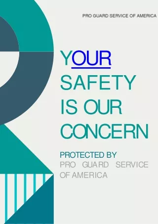 Get The Best Event Security Services By Pro Guard Service Of America