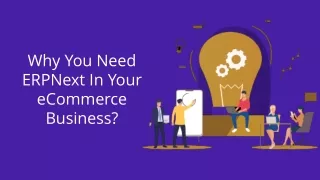 why you need erpnext in your ecommerce business