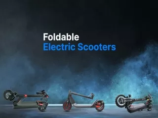 Switch Foldable Electric Scooter Will Make All Your Commuting Problems Disappear