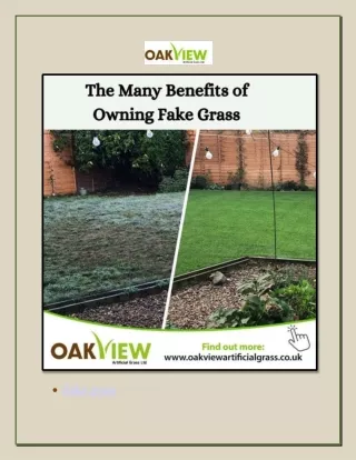 fake grass