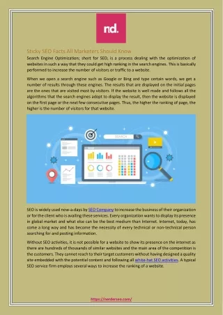 sticky seo facts all marketers should know search