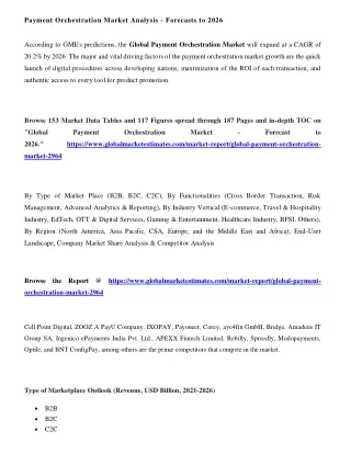 payment orchestration market analysis forecasts