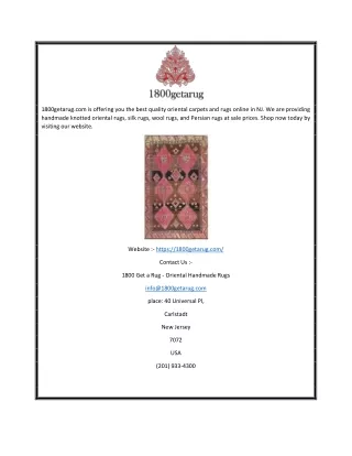 1800getarug com is offering you the best quality