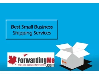 Best Small Business Shipping Services | Forwarding Me