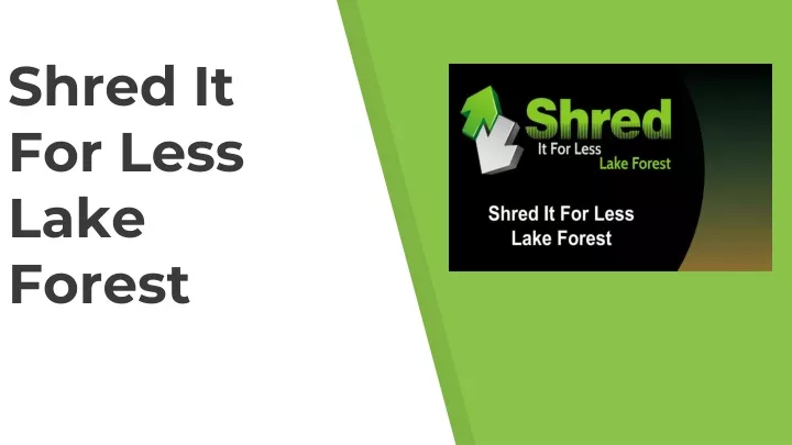 shred it for less lake forest