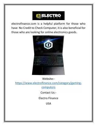 electrofinance com is a helpful platform