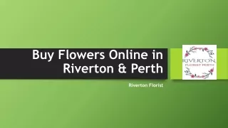 Buy Flowers Online in Riverton & Perth | Riverton Florist