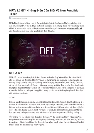 nfts l g nh ng i u c n bi t v non fungible token