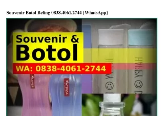 Souvenir Botol Beling Ô838_ᏎÔ6l_2ᜪᏎᏎ{WA}