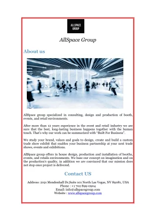 allspace group