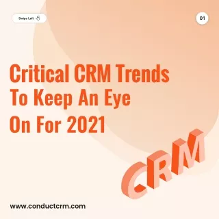 Critical CRM Trends to Keep an Eye on for 2021