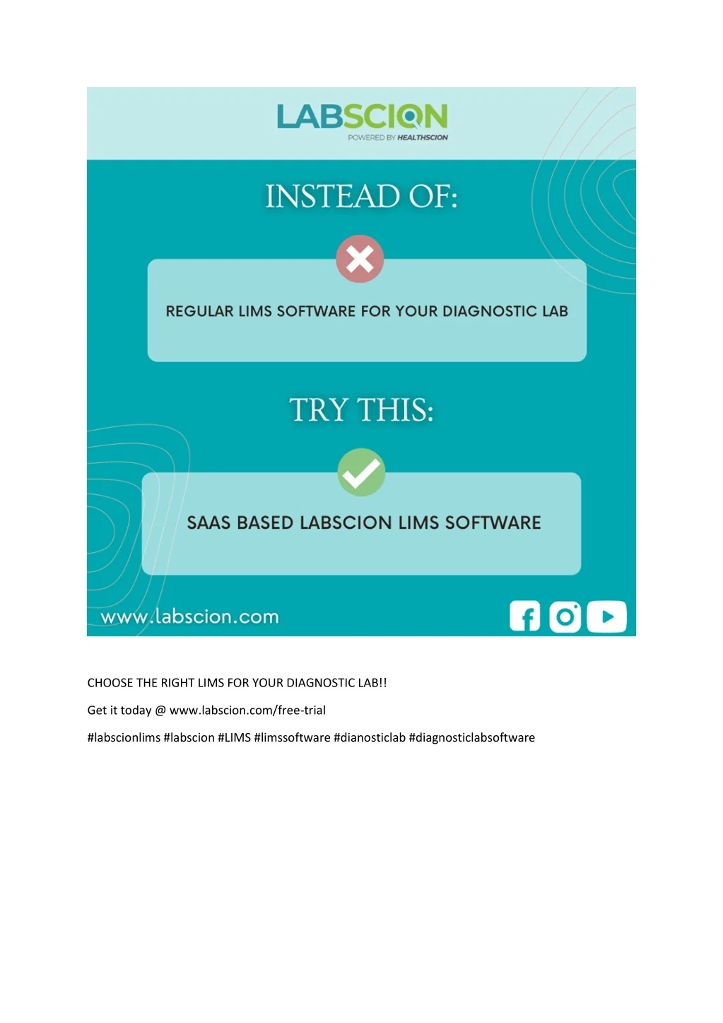 PPT - Choose The Right LIMS For Your Diagnostic Lab PowerPoint ...