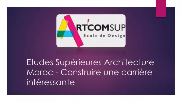 etudes sup rieures architecture maroc construire une carri re int ressante