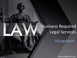 business required legal services