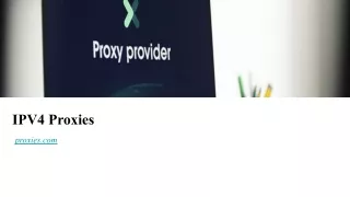 IPV 4 Proxies