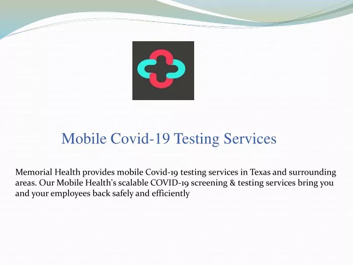 mobile covid 19 testing services