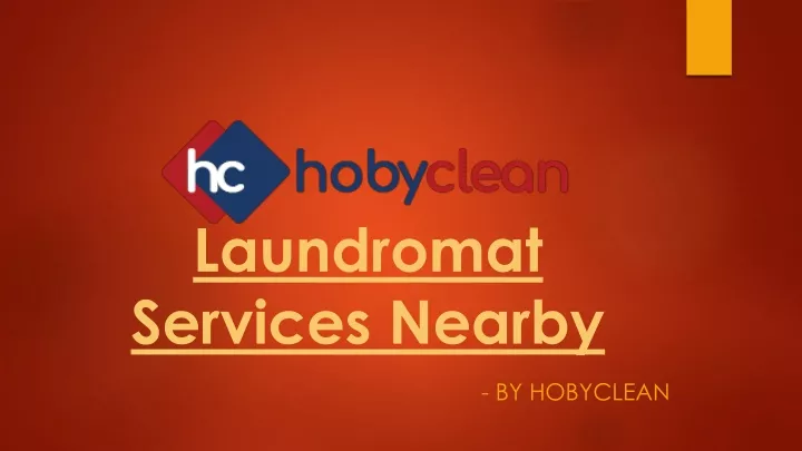 laundromat services nearby
