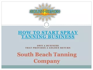 south beach tanning company