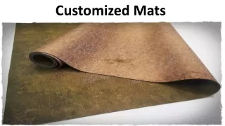 customized mats