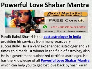 Best Astrologer in India