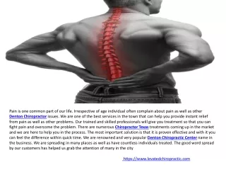 pain is one common part of our life irrespective