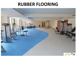 rubber flooring