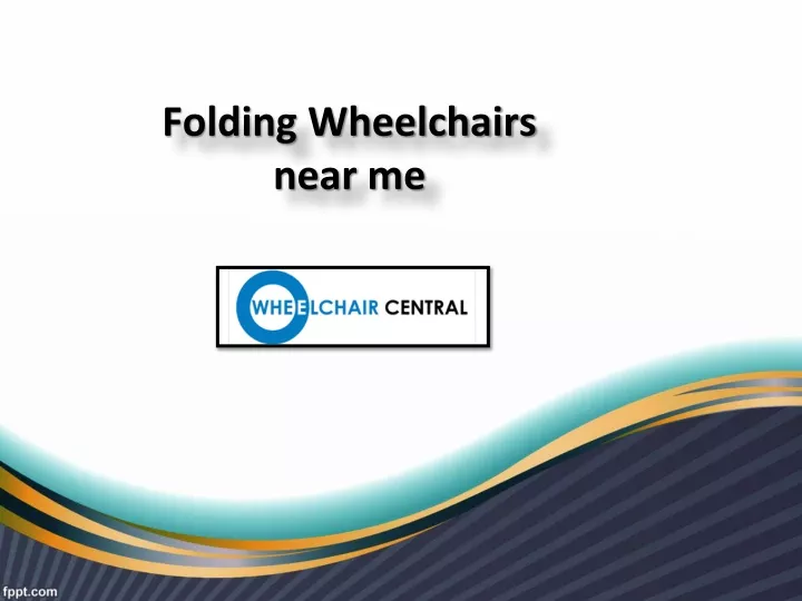 folding wheelchairs near me